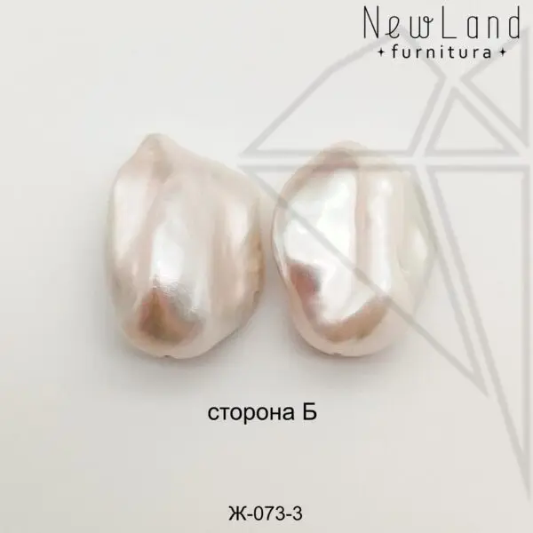 Жемчуг 1 пара №3 24х17 мм