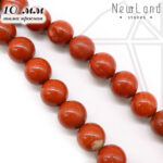 Яшма красная круглая 10 мм