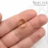 Рамка круглая 12 мм (золото)