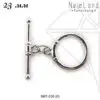 Замок тогл 14 мм (родий)