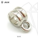 Бейл подвесной 9 мм (родий)