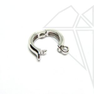 Бейл подвесной съемный 15 мм (родий)