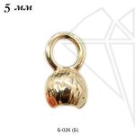 Бейл подвесной 5 мм (золото)