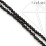 Шпинель синтетическая 2 мм ЧЕРНАЯ (34 см)