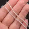 Шпинель синтетическая 2 мм ПРОЗРАЧНАЯ (34 см)