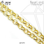 Цепь 6 мм (золото)