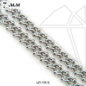 Цепь 7 мм (родий)