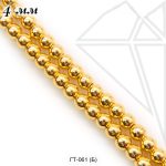 Гематит круглый светло-золотой 4 мм 1/2 нити