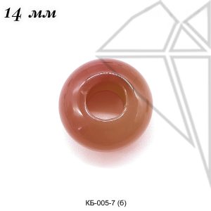 Подвеска пончик СЕРДОЛИК 14 мм