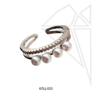 Кольцо безразмерное (родий)