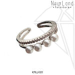 Кольцо безразмерное (родий)