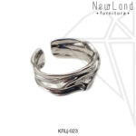 Кольцо безразмерное (родий)