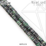 Варисцит имитация таблетка темно-зеленая 6 мм 1/2 нити