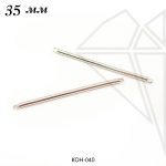 Коннектор палочка 35 мм (родий)