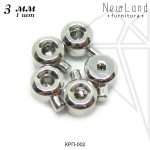 Кримп зажимной One Touch 3 мм (родий)