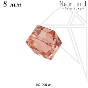 Бусина кристалл Сваровски 8 мм (Rose Peach)