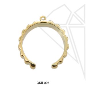 Основа для кольца 21 мм (золото)