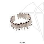 Основа для кольца корона 21 мм(родий)