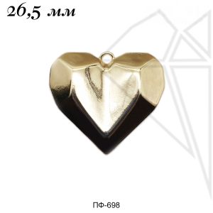 Подвеска 26,5 мм (золото)
