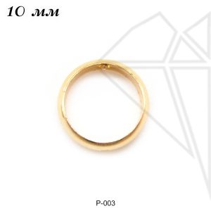 Рамка круглая 10 мм (золото)