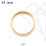 Рамка круглая 12 мм (золото)