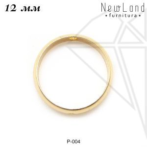 Рамка круглая 12 мм (золото)