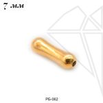 Разделительная бусина 7 мм (золото)