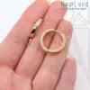 Швензы конго круглые 19,5 мм (золото)