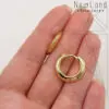 Швензы конго круглые 18,5 мм (золото)
