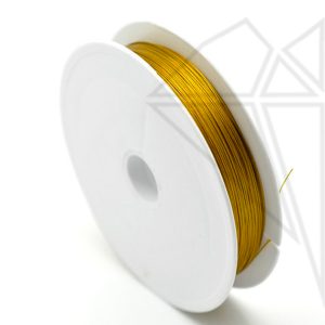 Тросик ювелирный 0,45 мм (золотой)
