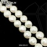 Жемчуг майорка таблетка белый 12,5 мм 0,5 нити