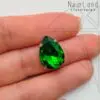 Стразы пришивные капли 17 мм (зеленые)