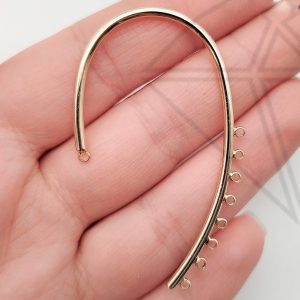 Каффа петля 56 мм (золото)