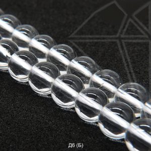 Горный хрусталь круглый гладкий 4 мм НИТЬ