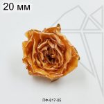 Подвеска Роза кремовая 20 мм (золото)
