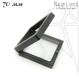 Коробочка 70х70 мм (черная)