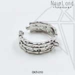 Основа для кольца 6 мм (родий)