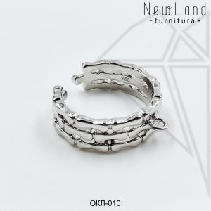 Основа для кольца 6 мм (родий)