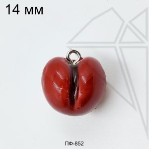 Подвеска черешня 14×16 мм